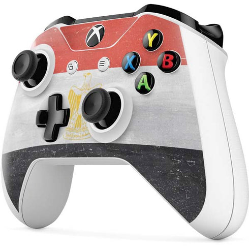 Egypt Flag Distressed Xbox One S Controller Skin